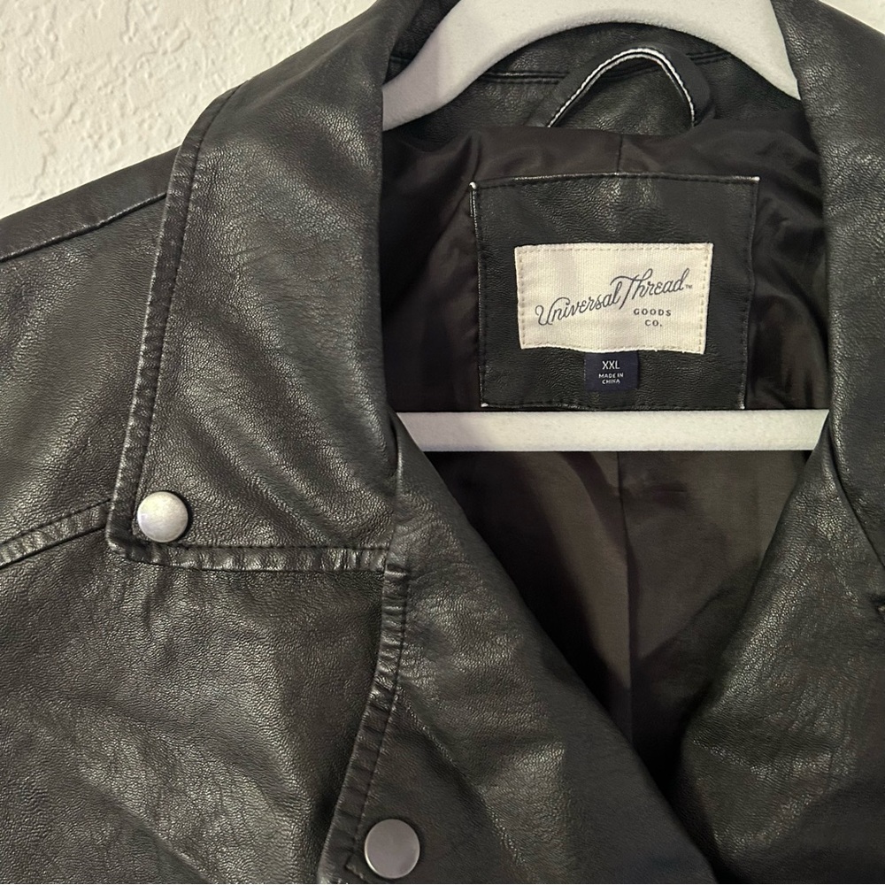Universal Thread Pleather Moto Jacket - image 3